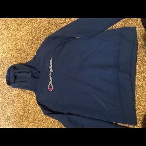 Blue champion sweatshirt